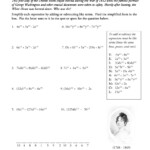 Adding Subtracting Radicals Worksheet &amp; Adding And with regard to Multiplication Worksheets Doc