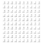 Amazing Printable Worksheets | Best Worksheets Collection Regarding Multiplication Worksheets 5 Minute Drills