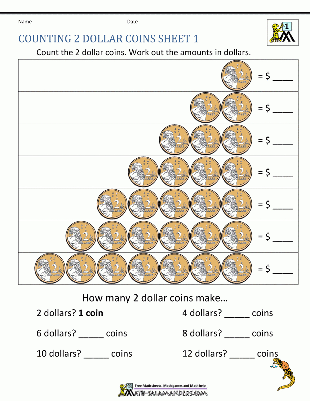 Australian Money Worksheets throughout Multiplication Worksheets Year 4 Australia