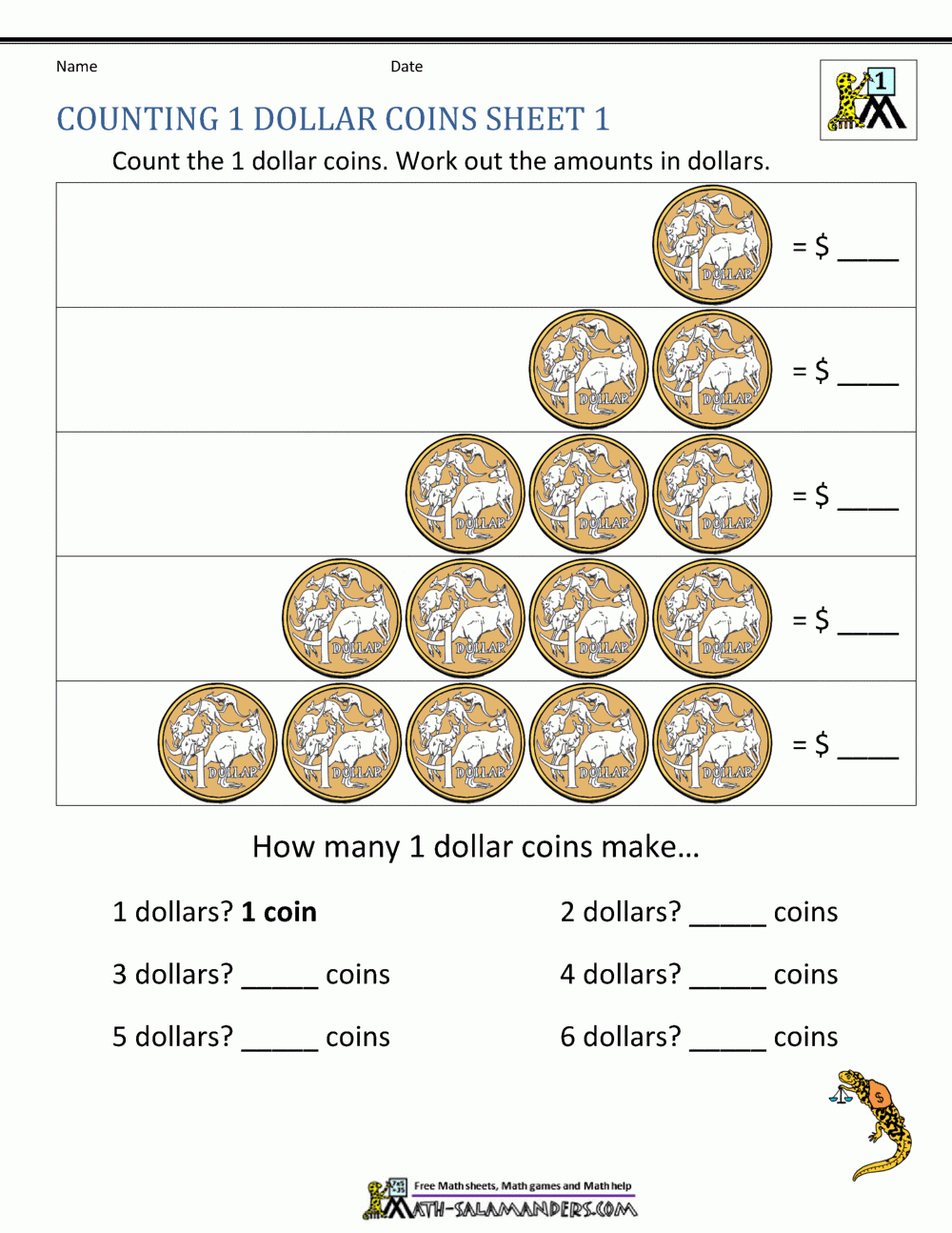 Australian Money Worksheets with Multiplication Worksheets Year 4 Australia