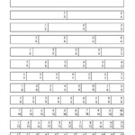 Blackline Fraction Strips    Labeled With Printable Multiplication Strips
