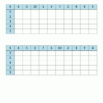 Blank Multiplication Chart Up To 10X10 inside Printable Blank Multiplication Chart 1-10
