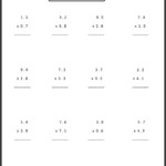 Clean Free Printable 6Th Grade Math Worksheets | Salvador Blog within Printable Multiplication Worksheets Grade 6