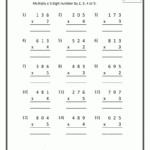 Color3 Digit Multiplication Worksheets | Multiplication pertaining to Multiplication Worksheets 3 Digit By 1 Digit