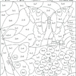 Coloring Page ~ Fabulous Colornumber Math Worksheets within Printable Multiplication Colouring Hidden Pictures