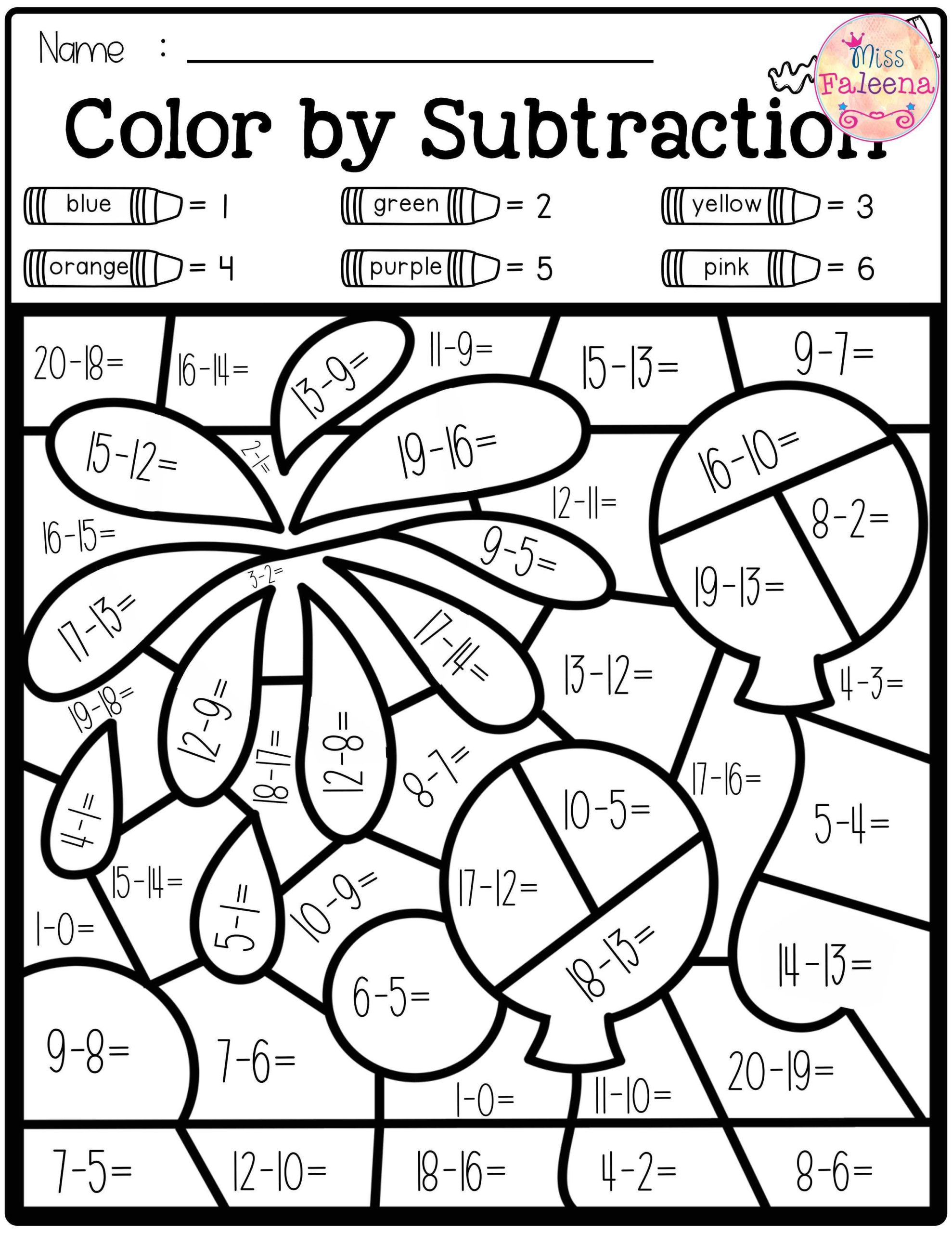 Printable Multiplication Color By Number Sheets PrintableMultiplication