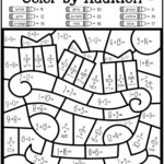 Coloring Pages : Color Double Digit Multiplication Coloring With Regard To Printable Multiplication Color By Number Sheets