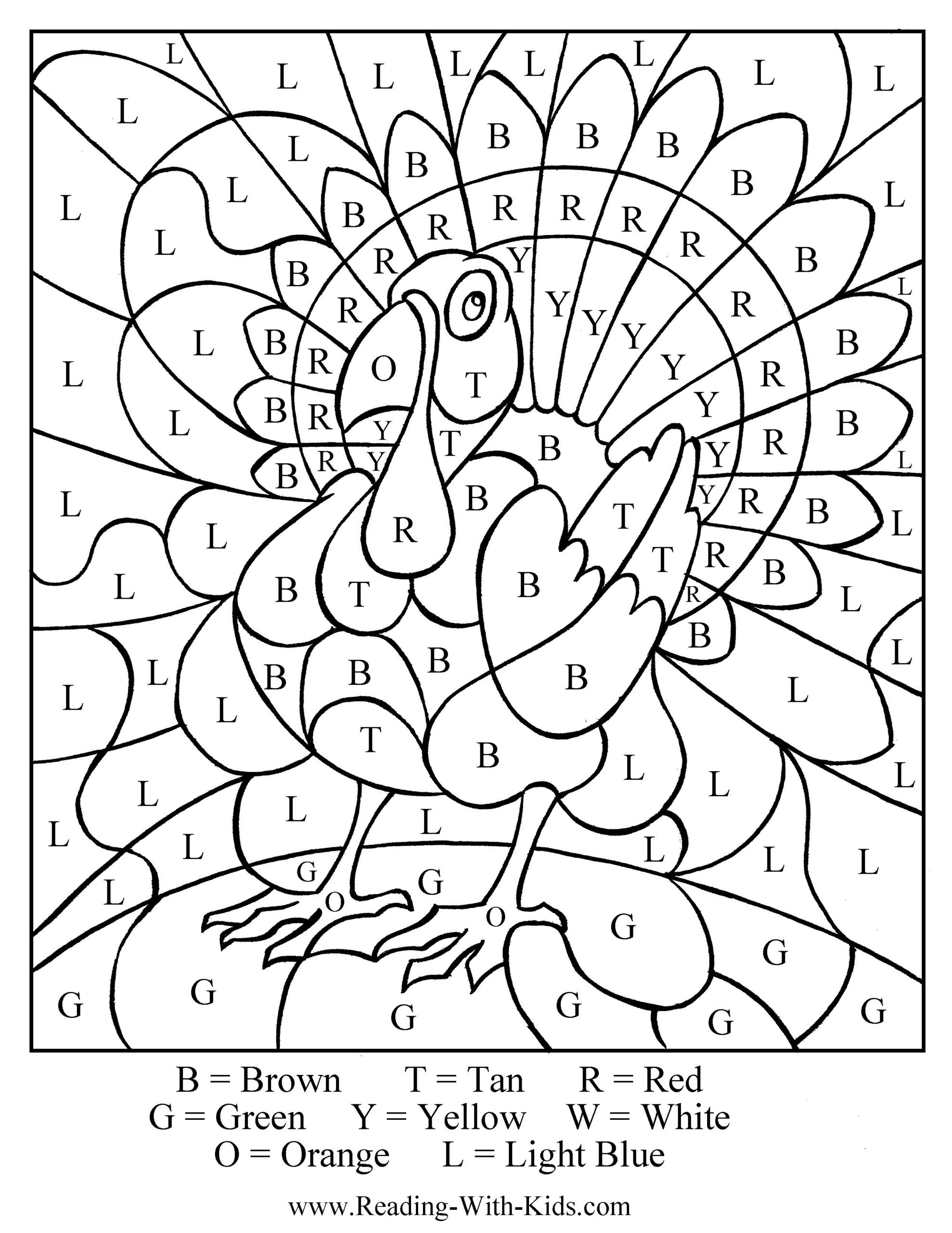 Coloring Pages : Colorletter Great Idea For Thanksgiving with regard to Free Printable Halloween Multiplication Color By Number