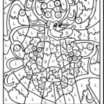 Coloring Pages : Inspirationaltion Colornumber with Printable Multiplication Color By Number