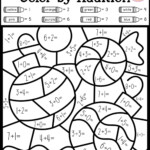 Coloring Pages : Winter Colorcode Math Number Addition With Printable Multiplication 2's