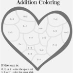 Colornumber Math Worksheets Images Quickly Valentines throughout Multiplication Worksheets Valentines