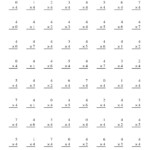Common Core Fractions Grade 3 Worksheet | Printable With Regard To Printable Grade 4 Multiplication Worksheets