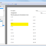 Creating An Assignment With Kuta Software Regarding Multiplication Worksheets Kuta