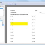 Creating An Assignment With Kuta Software regarding Multiplication Worksheets Kuta