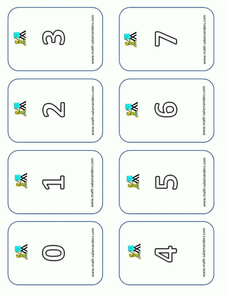 Digit Cards With Printable Multiplication Flash Cards 0 10 Digit Cards With Printable Multiplication Flash Cards 0 10