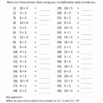 Division Worksheets Grade 3 - Globalexotica for Printable Multiplication And Division Worksheets Grade 4