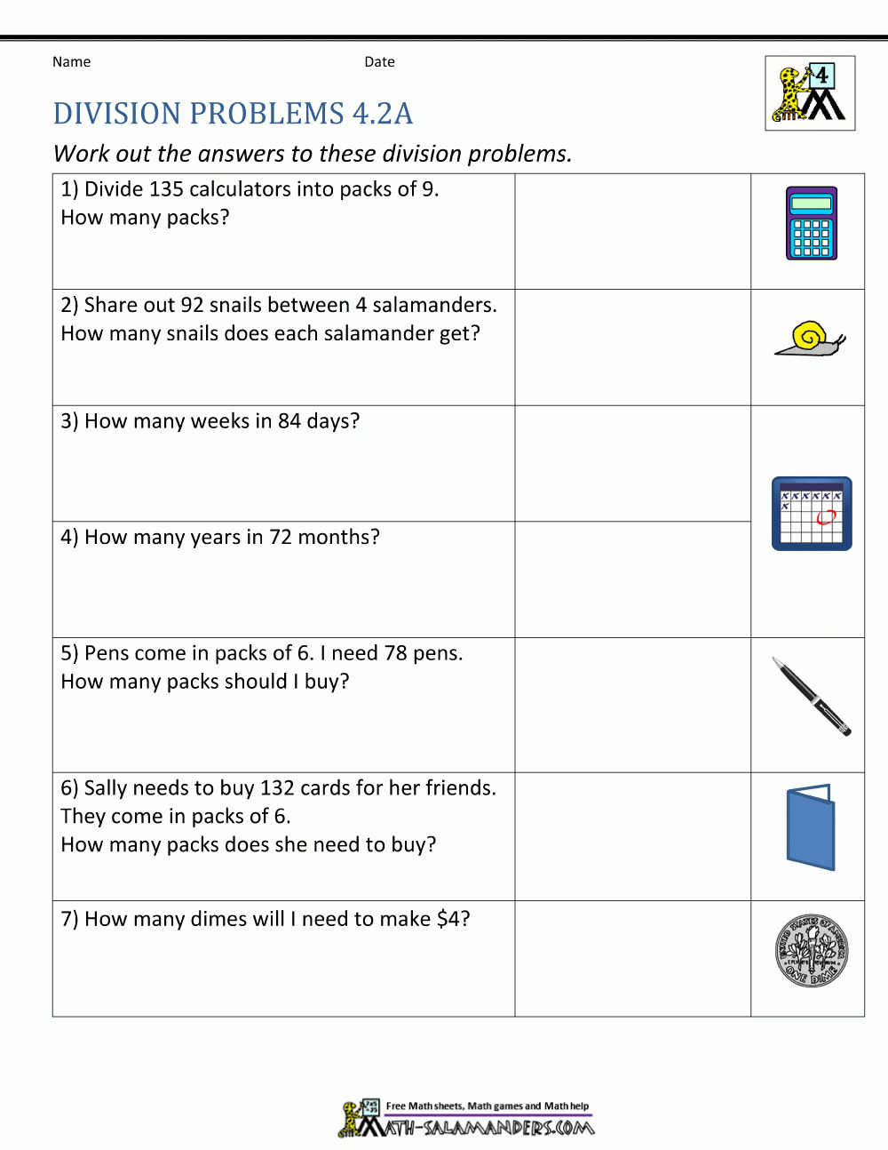 Printable Multiplication And Division Worksheets Grade 4 PrintableMultiplication