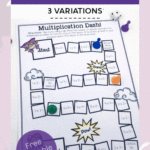 Easy, Low Prep Printable Multiplication Games! {Free} | Easy throughout Easy Printable Multiplication Games