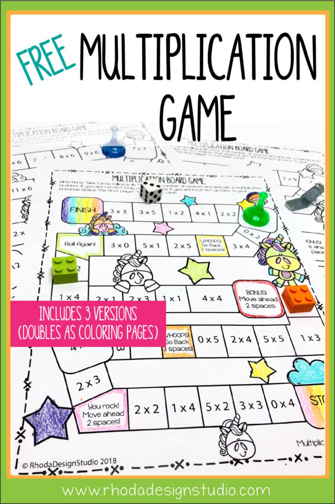Easy To Use Free Multiplication Game Printables | Rhoda For Printable Multiplication Games Free Easy To Use Free Multiplication Game Printables | Rhoda For Printable Multiplication Games Free