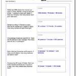 Extra Facts Multiplication And Division Word Problems Intended For Worksheets Multiplication And Division Word Problems