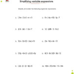 Factoring Polynomials Worksheets With Answers And Operations inside Worksheets About Multiplication Of Polynomials