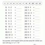 First-Grade-Math-Worksheets-Mental-Subtraction-To-12-1.gif for Multiplication Worksheets Nz