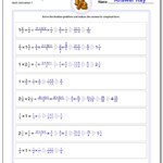 Fraction Multiplication for Multiplication Worksheets Online Free