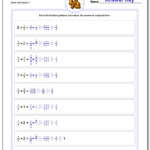 Fraction Multiplication In Worksheets Multiplication Of Fractions