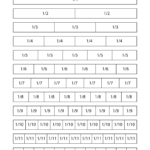 Fraction Strip Template | Math Printables, Free Math throughout Printable Multiplication Strips