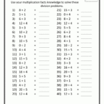 Free-Division-Worksheets-Division-Tables-To-5X5-2.gif 790 for Printable Multiplication And Division Table