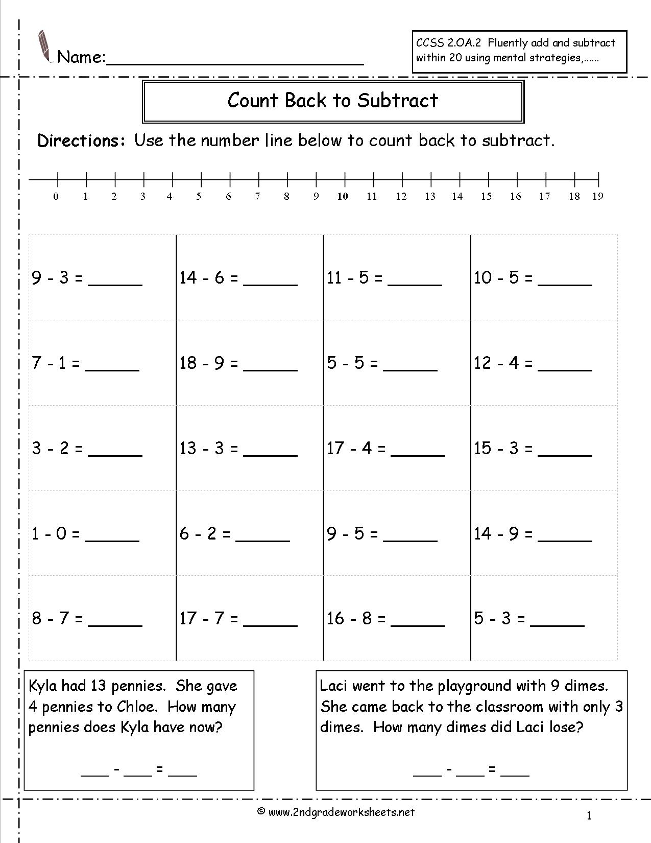 Free Math Worksheets And Printouts within Printable Multiplication Strategies