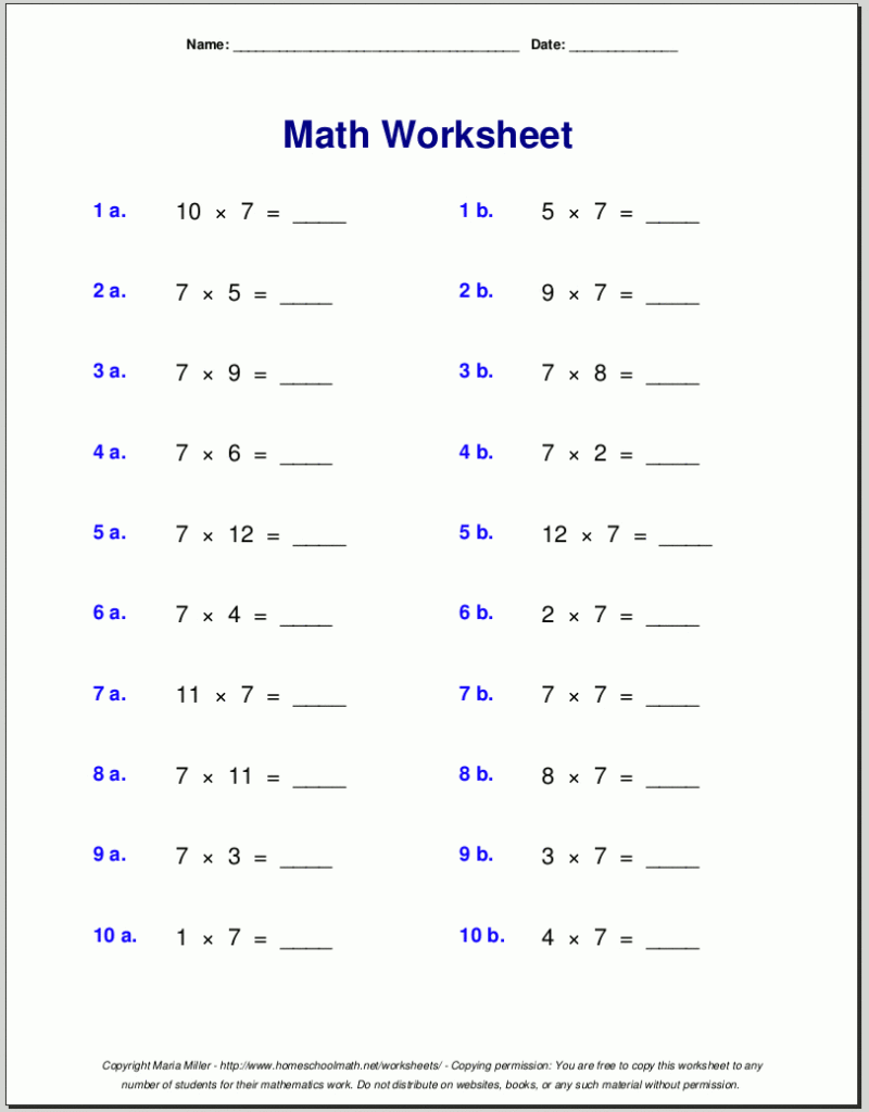 Free Math Worksheets With Multiplication Worksheets Year 3 Australia Free Math Worksheets With Multiplication Worksheets Year 3 Australia