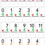 Free Multiplication Flash Cards Printable Sheets From Within Printable Multiplication 0 12