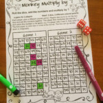 Free No Prep Multiplication Games For Fact Fluency | Math for Printable Multiplication Games Ks2