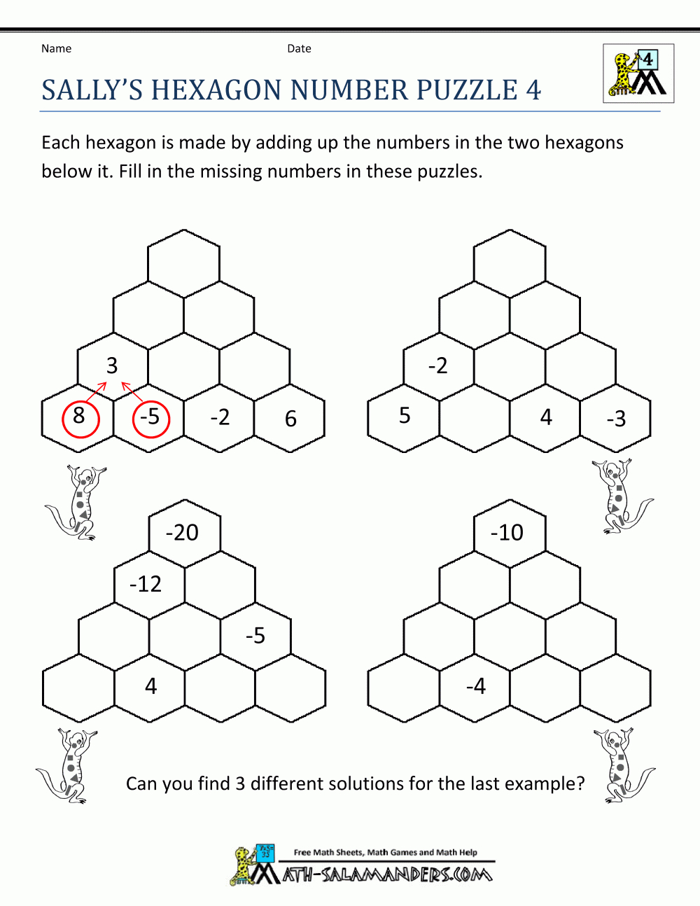 Free Printable Math Puzzles | Maths Puzzles, Math Logic throughout Free Printable Multiplication Riddle Worksheets