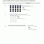 Free Printable Multiplication Worksheets 2Nd Grade In Worksheets Multiplication Using Arrays