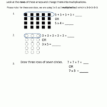 Free Printable Multiplication Worksheets 2Nd Grade in Worksheets Multiplication Using Arrays