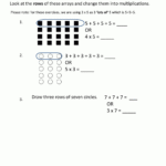 Free Printable Multiplication Worksheets 2Nd Grade within Worksheets Multiplication Using Arrays