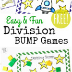 Free Simple Printable Division Games {1-2 Digit Divisors} in Printable Multiplication And Division Games