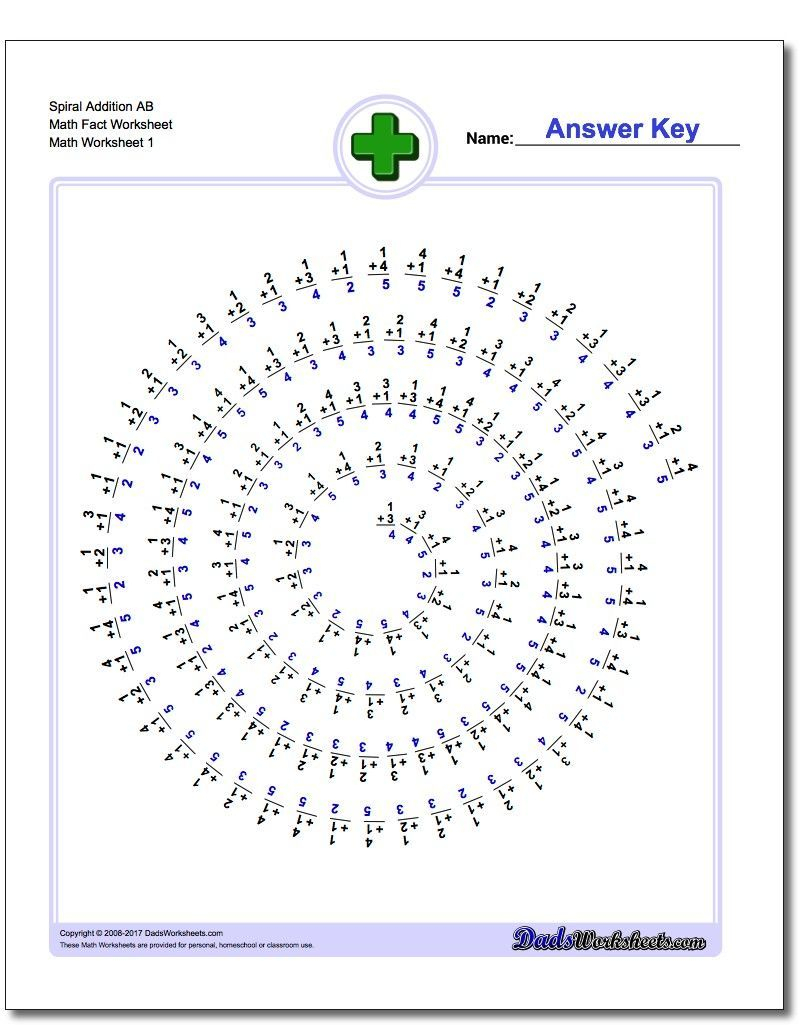 Free Spiral Addition Facts Worksheets | Multiplication Facts pertaining to Printable Multiplication Facts Practice