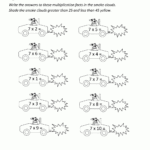 Free Times Table Worksheets - 7 Times Table for Multiplication Worksheets 7 Tables