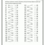 Fun Multiplication Worksheets - Google Search | Fun Math in Multiplication Worksheets Excel