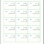 Grade 4 Multiplication Worksheets For Grade 4 Printable Multiplication Problems