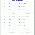 Grade 4 Multiplication Worksheets inside Printable Multiplication Games 4Th Grade