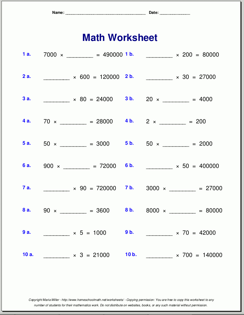 Grade 4 Multiplication Worksheets within Worksheets On Multiplication Word Problems For Grade 4