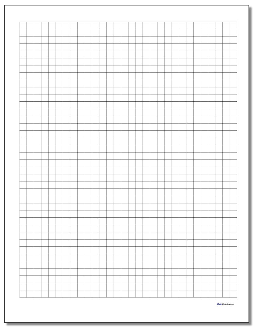 Graph Paper with regard to Multiplication Worksheets On Graph Paper