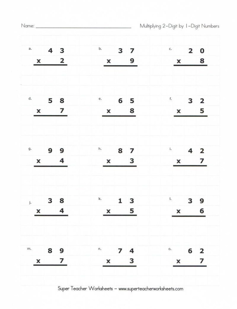 Hard Multiplication 2 Digit Problems | Worksheet Practice Inside Multiplication Worksheets Hard