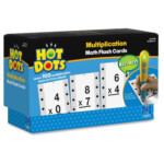 Hot Dots Flash Cards, Multiplication Facts 0-9 (Master pertaining to Printable Multiplication Flash Cards 0-9