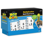Hot Dots Flash Cards, Multiplication Facts 0-9 (Master pertaining to Printable Multiplication Flash Cards 0-9
