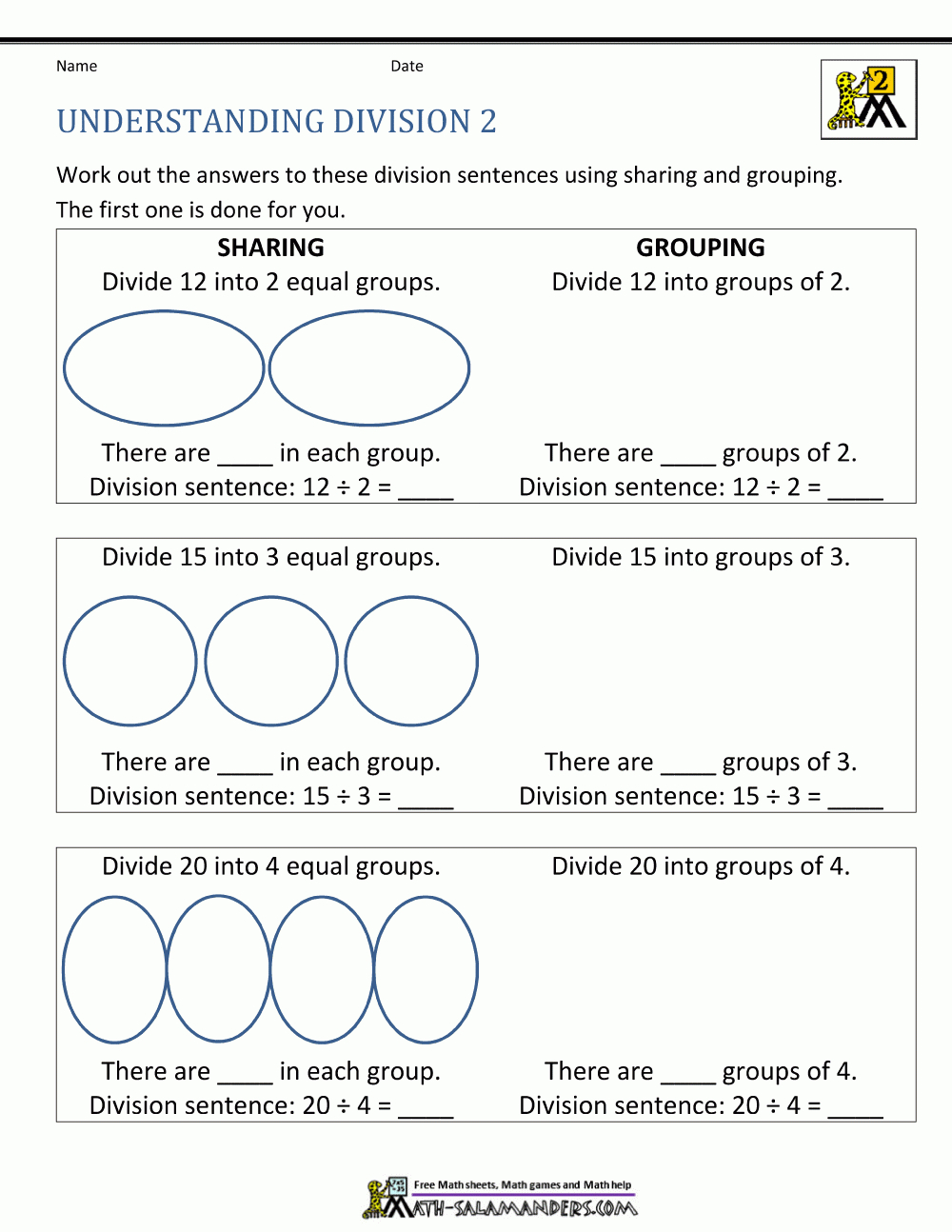 How To Do Division Worksheets regarding Multiplication Worksheets Equal Groups